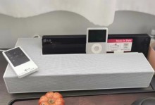 100多元的LG蓝牙音箱，内置6节5号电池槽，还带遥控器